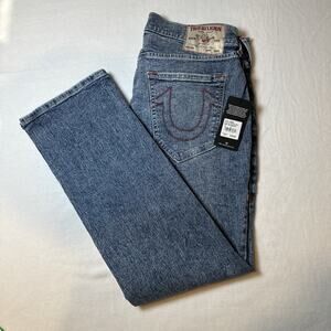 True Religion Brand Jeans, 34 X 30 Ricky Relaxed Straight $159 NWT